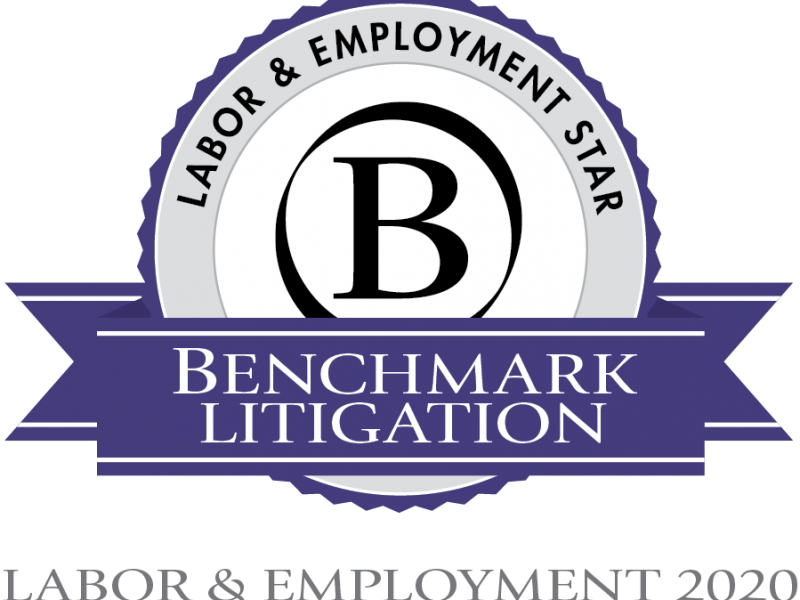 Three Christian & Small Partners Named Benchmark Litigation 2020 Labor & Employment Litigation Stars