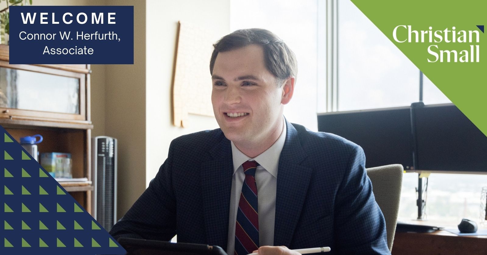 Connor W. Herfurth Joins Christian & Small As Newest Firm Associate in Birmingham Office
