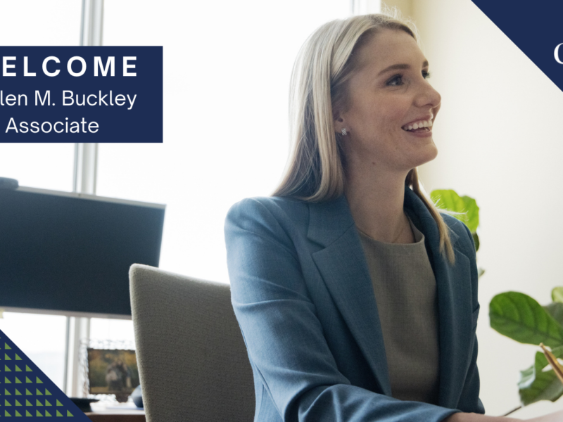 Helen M. Buckley Joins Christian & Small As Newest Firm Associate in Birmingham Office