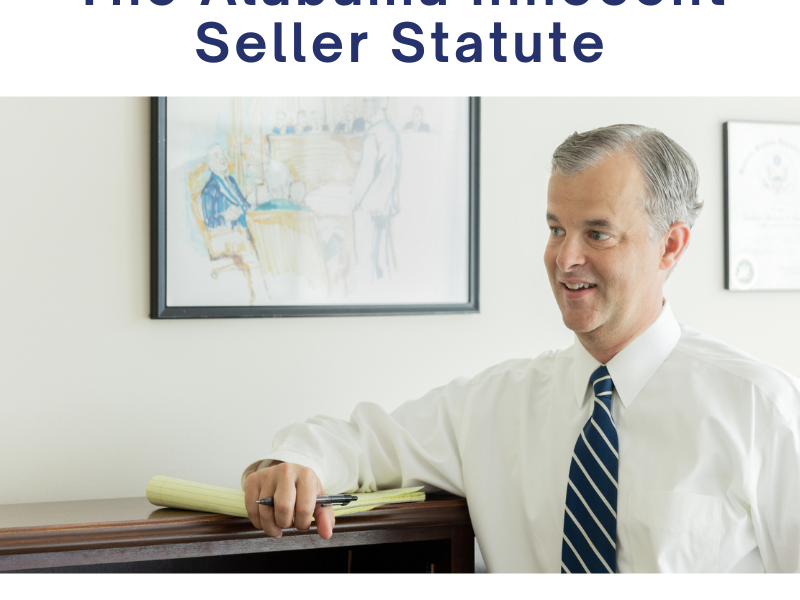 The Alabama Innocent Seller Statute