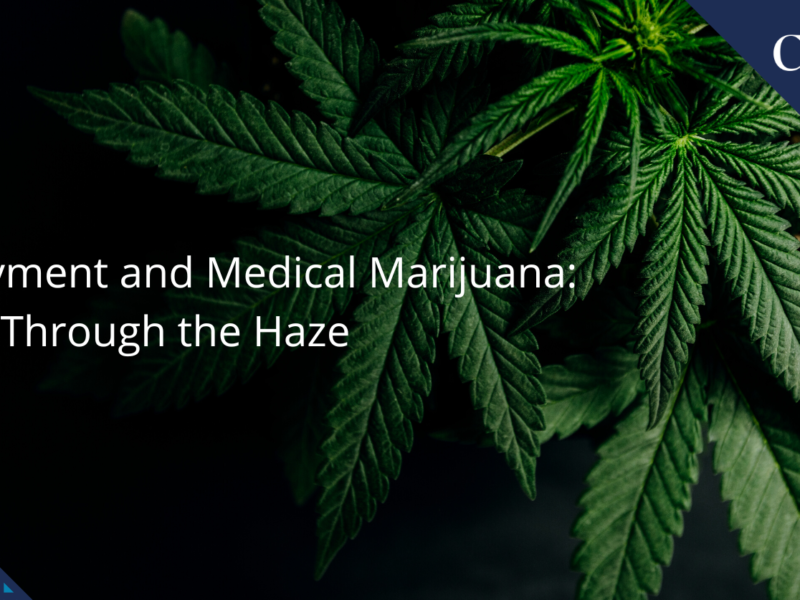 David Walston on Employment and Medical Marijuana: Seeing Through the Haze