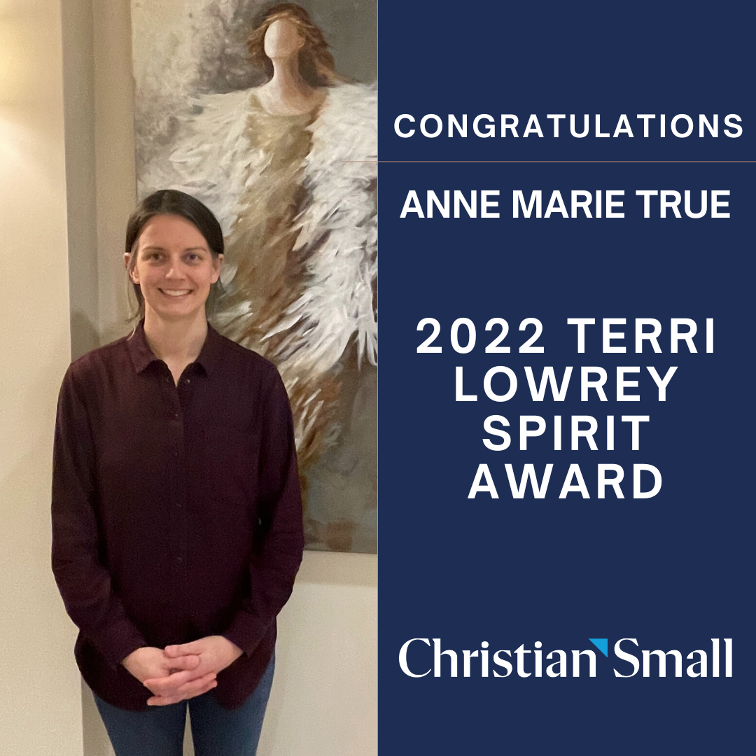 This Year’s Terri Lowrey Spirit Award