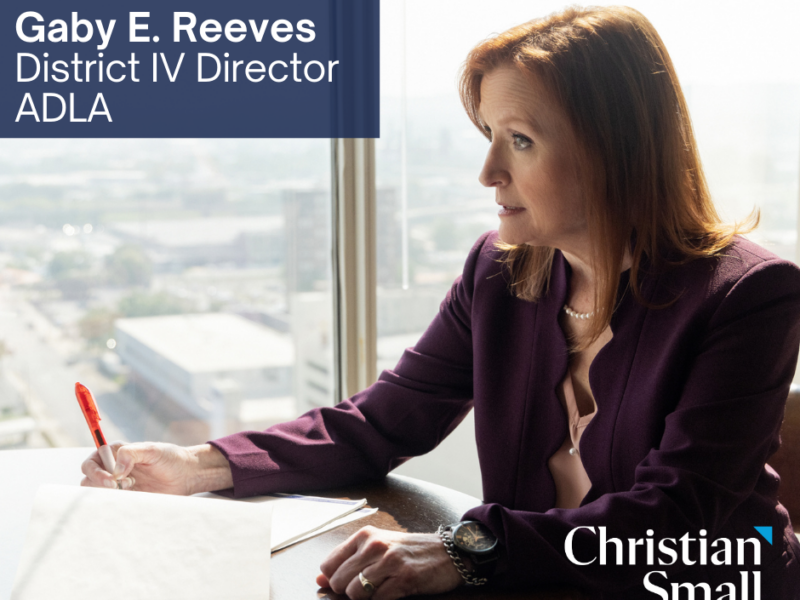 Gaby Reeves Appointed To Serve As Director for ADLA District IV