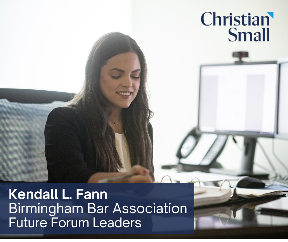 Kendall L. Fann To Participate in the Birmingham Bar Associations 2023 Future Leaders Forum