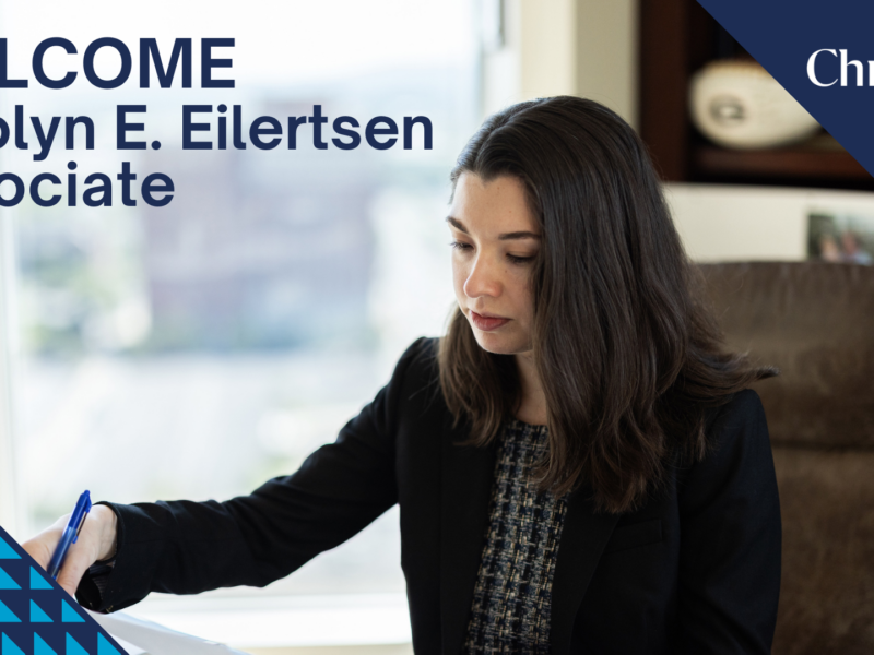 Christian & Small Is Pleased to Welcome Karolyn E. Eilertsen as the Newest Associate in the Birmingham Office
