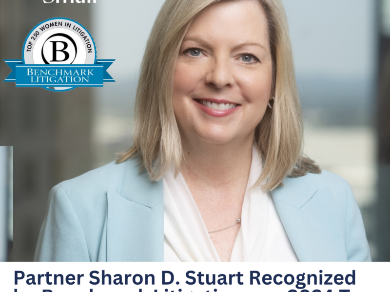 Partner Sharon D. Stuart Recognized by Benchmark Litigation as a 2024 Top 250 Women in Litigation
