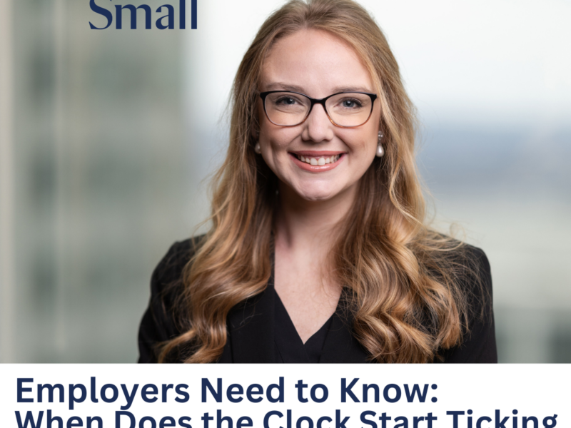 Employers Need to Know: When Does the Clock Start Ticking On An Employee’s Right to Sue?