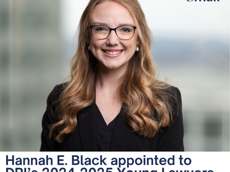 Hannah E. Black to Serve On DRI Young Lawyers Steering Committee