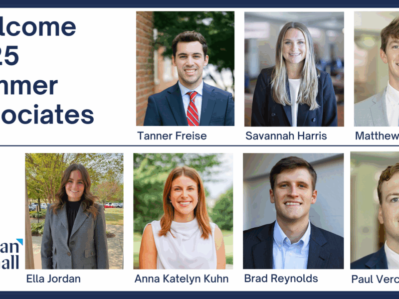 Christian & Small Welcomes 2025 Summer Associates