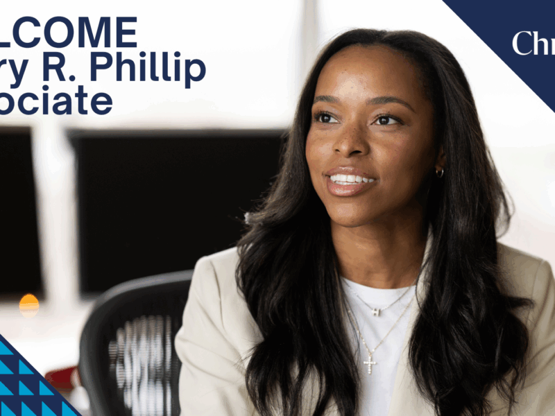 Christian & Small is Pleased to Welcome Avery R. Phillip as the Newest Associate in the Birmingham Office