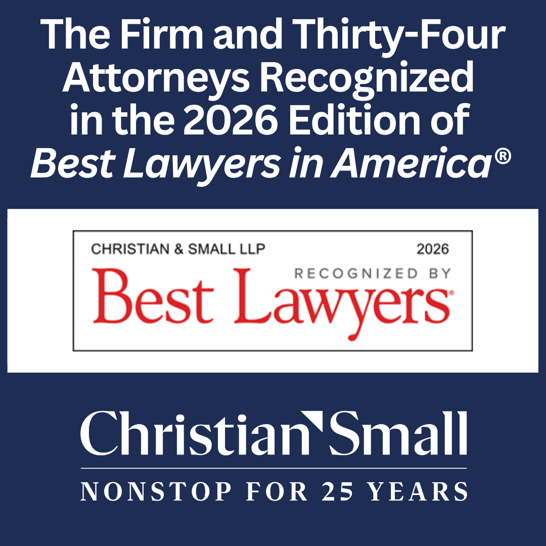Thirty Four Attorneys Recognized in 2026 Best Lawyers in America®