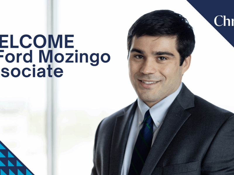 Christian & Small Welcomes Ford Mozingo